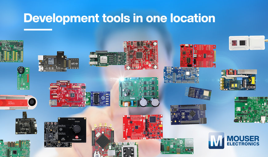 Potencie el diseño de productos con los recursos de Mouser para kits de desarrollo y herramientas de ingeniería